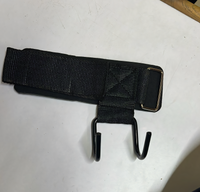 Weight Lifting Rod Hooks Wrist Support (Pair of 1)