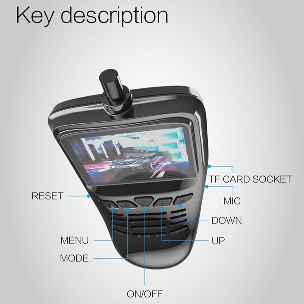 Smart Eye™ 1080P WiFi Dash Cam – Full HD Car DVR Recorder